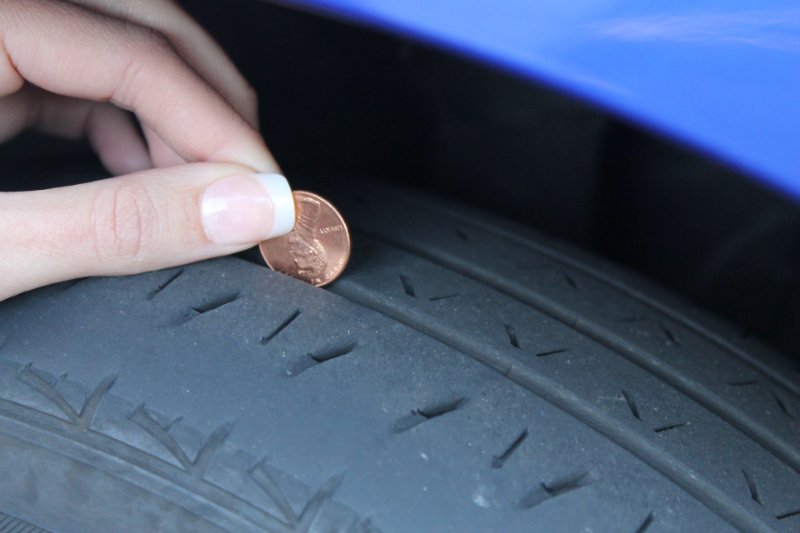 TYRE TREAD DEPTH AND TYRE SAFETY